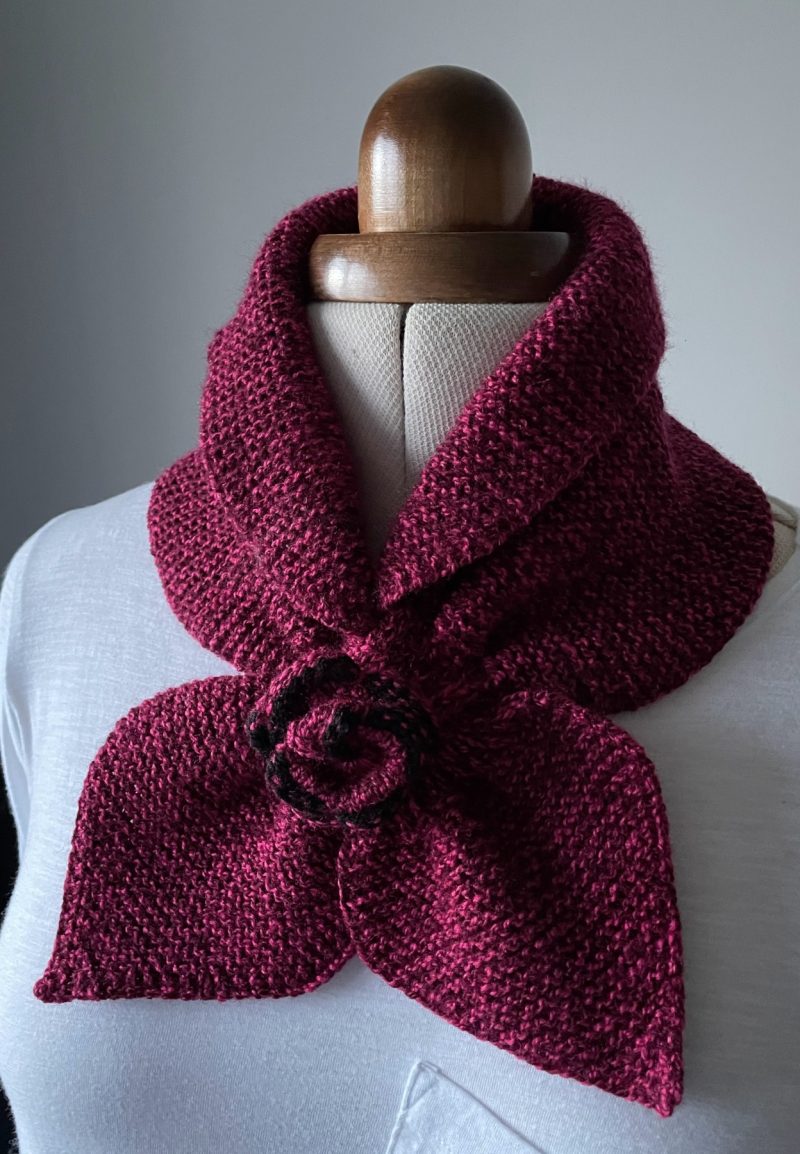 "Miss Marple" Style Bow Scarves in various colours