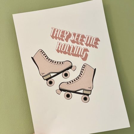 Roller Skate Print