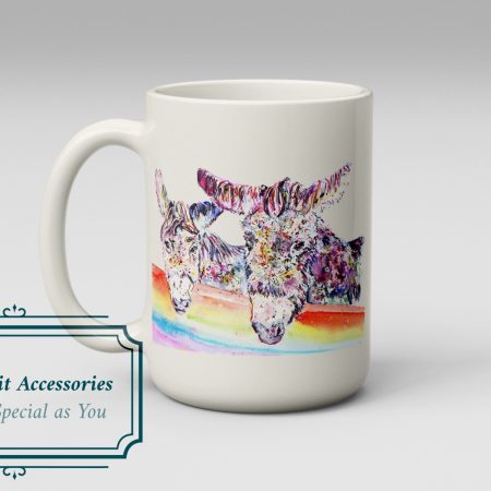 Beautiful Donkeys Coffee or Tea Mug