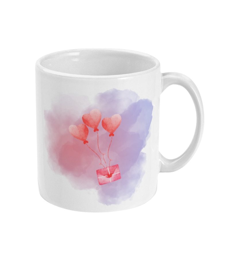My Purrfect Valentine - Unique Valentines Day Mug – 11oz White Ceramic Tea/Coffee Mug.