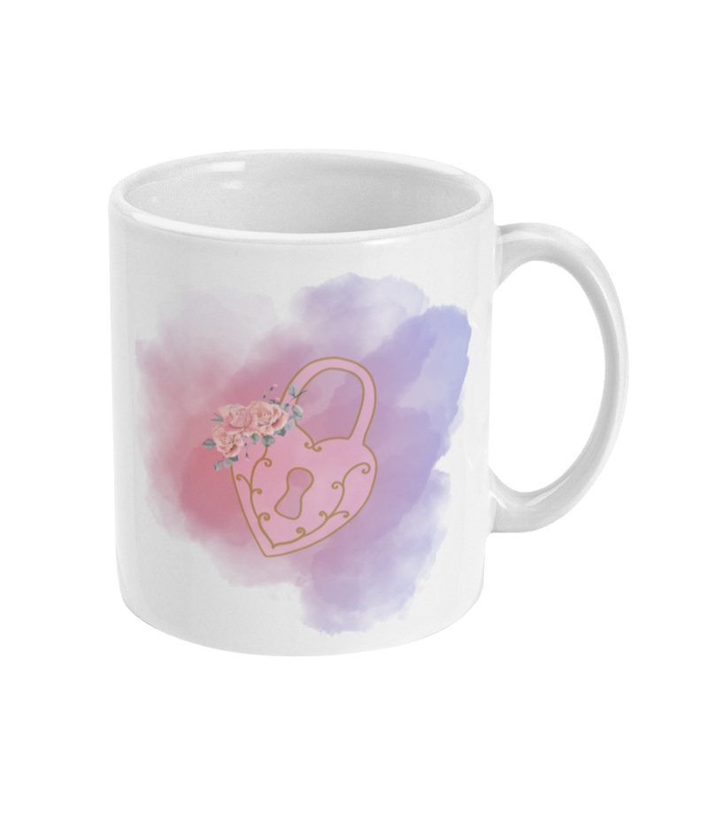 My Secret Valentine - Unique Valentines Day Mug – 11oz White Ceramic Tea/Coffee Mug.