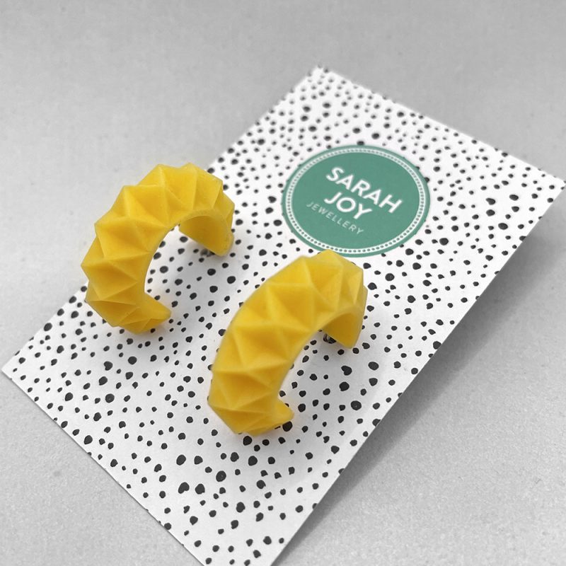 Mini Geometric Hoop Earrings