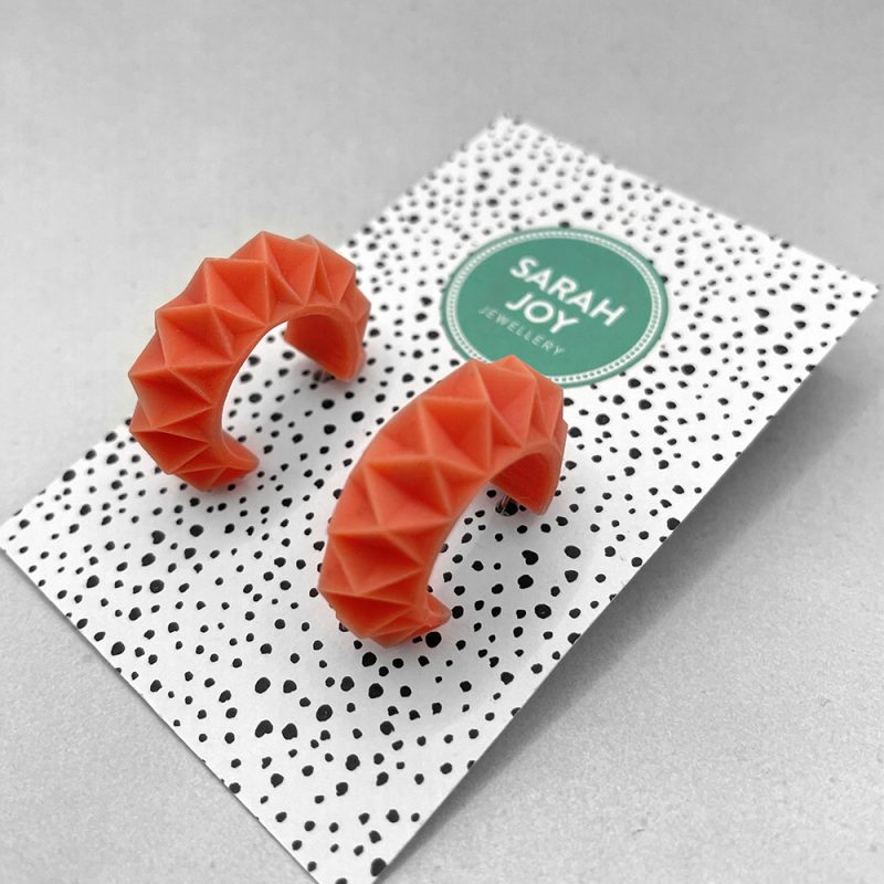 Mini Geometric Hoop Earrings