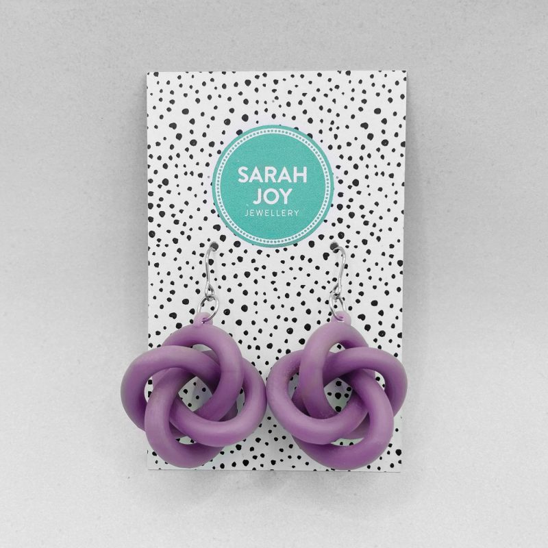 Large Knot Earrings