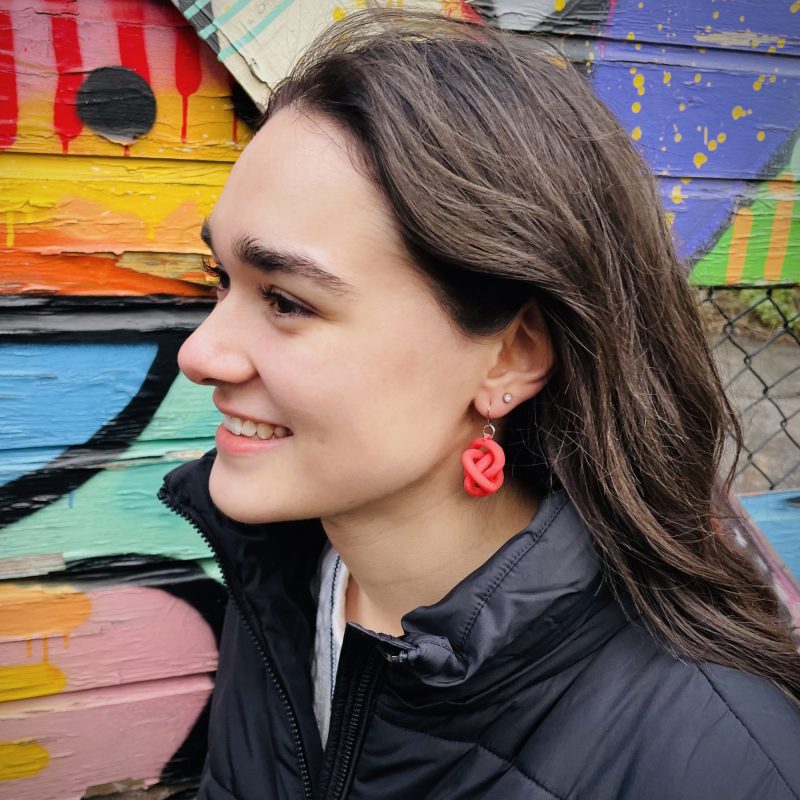 Large Knot Earrings