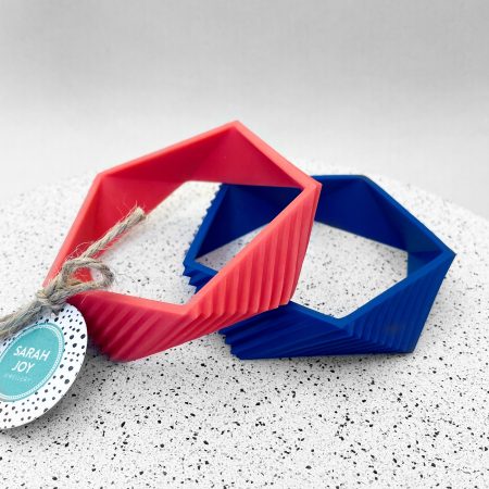 Chunky Geometric Bangle