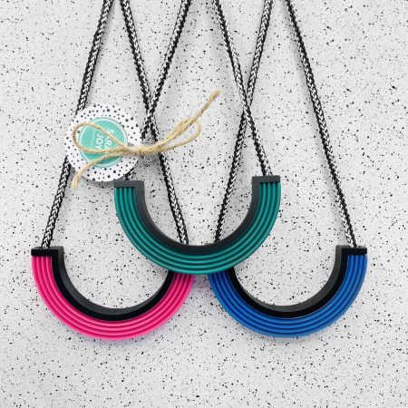 Semicircle necklace