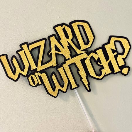 Wizard or Witch Cake Topper