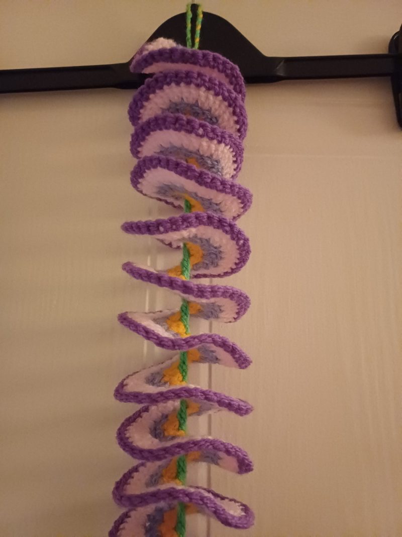Crochet and Knit Octopus Hanging Decoration