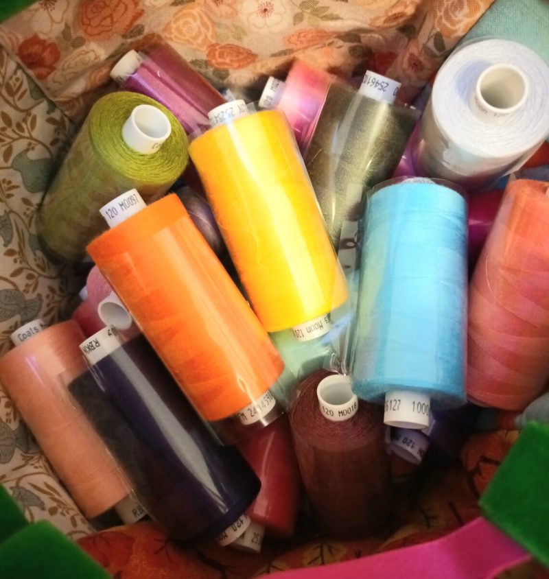 Fabric Rice Bag, Vintage, Liberty, Craft, Sewing, Storage, Make-up, Accessories, Upcycled Denim