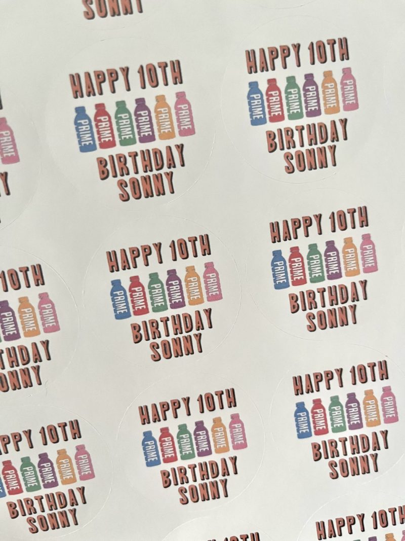 Prime Sticker Sheets