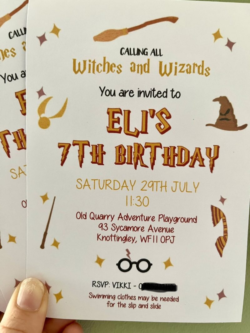 Wizard Invitations