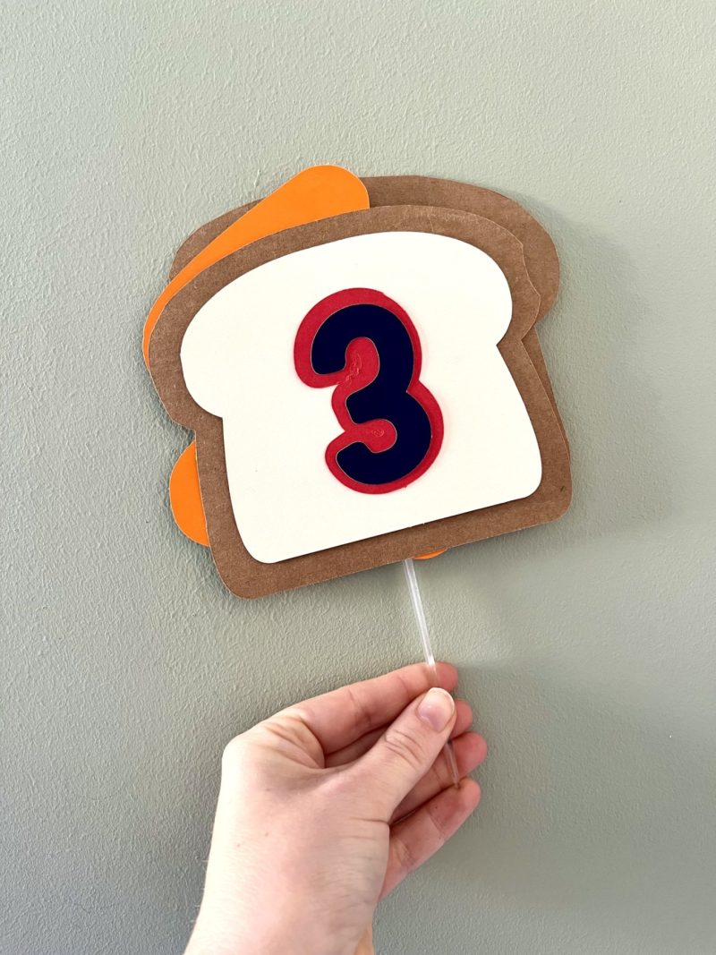 Marmalade Sandwich Cake Topper