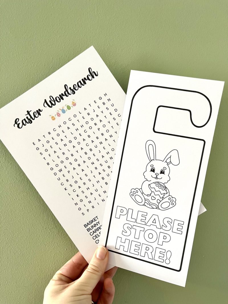 Easter Bunny Activity Packs