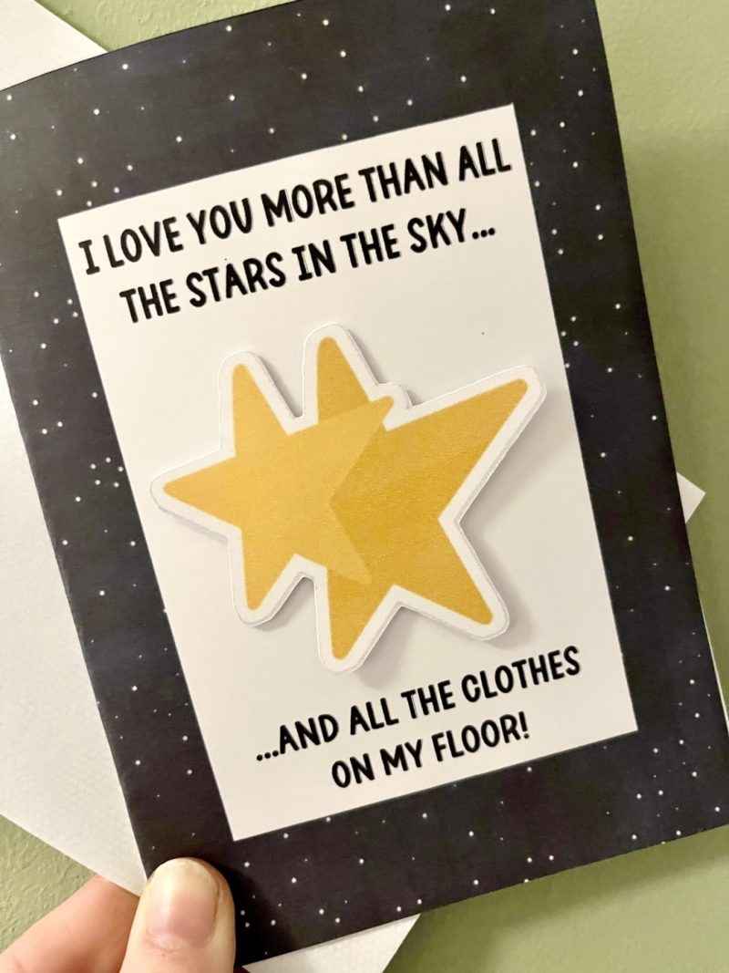 Stars In The Sky Card