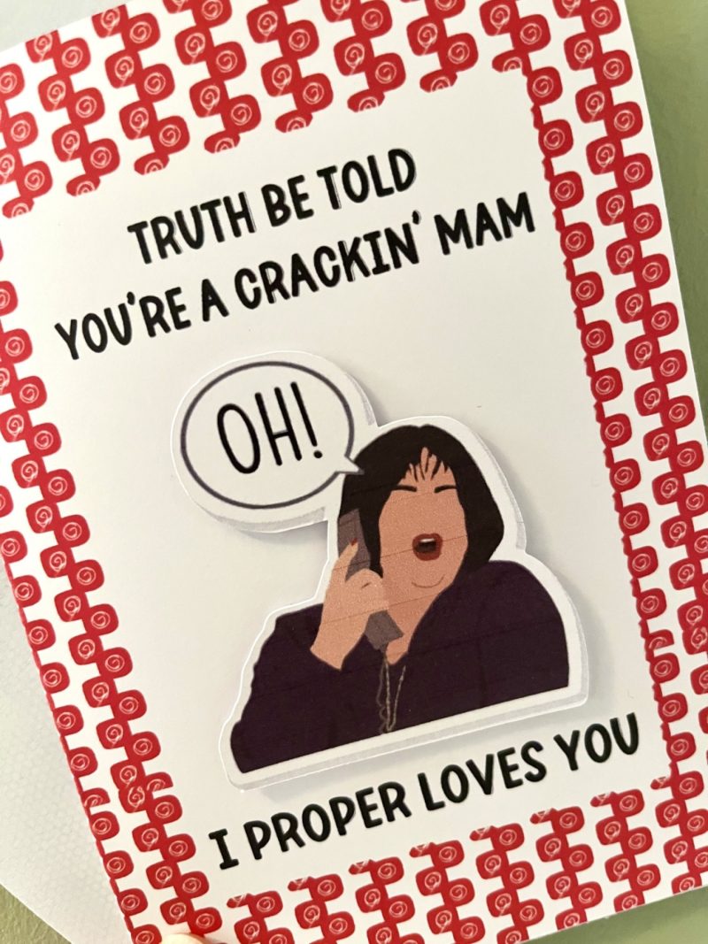 Crackin' Mam Card