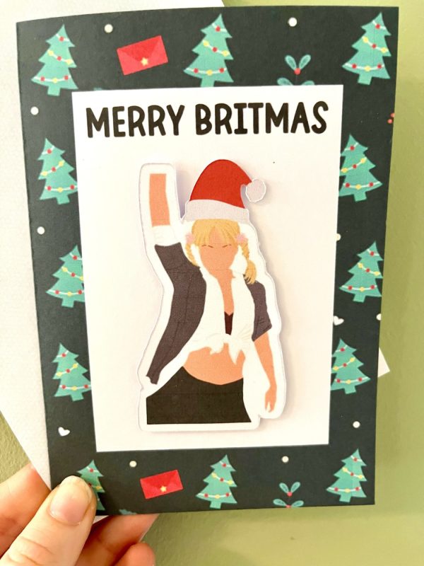 Britney Christmas Card