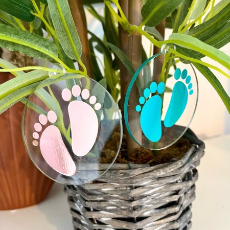 Baby Feet Bauble