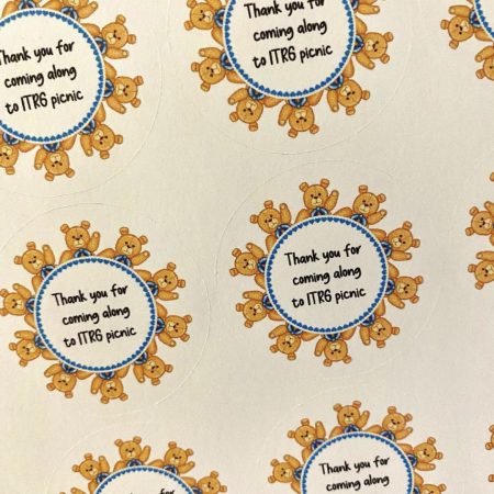 Teddy Bears Picnic Stickers