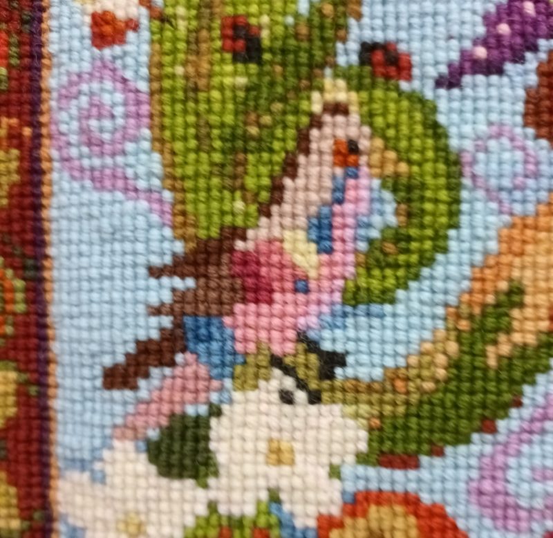 Summer Goddess Tapestry Kit, Counted Cross-stitch, Victorian Cross-stitch, Seasons