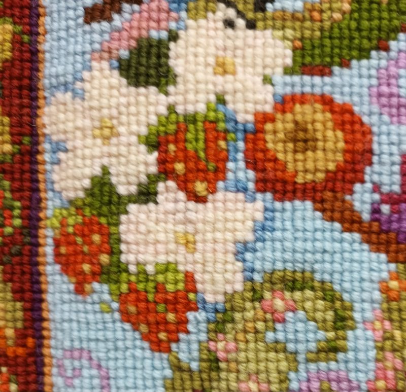 Summer Goddess Tapestry Kit, Counted Cross-stitch, Victorian Cross-stitch, Seasons