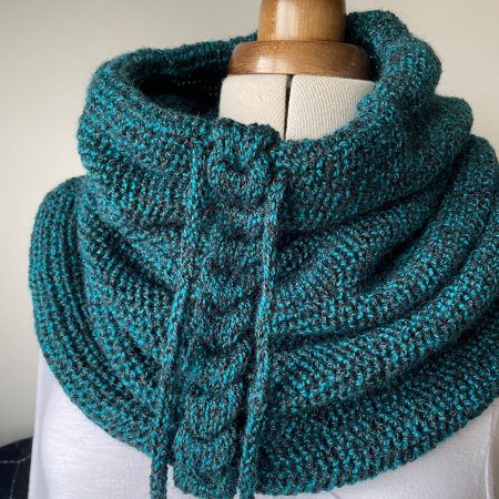 A Snood, A Hood, A neck Warmer combination , available in 5 colours