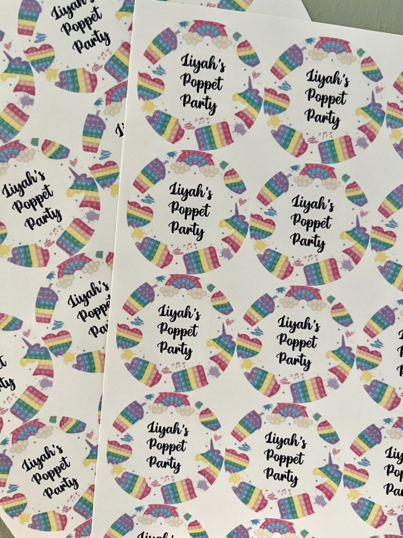 Poppet Fidget Stickers