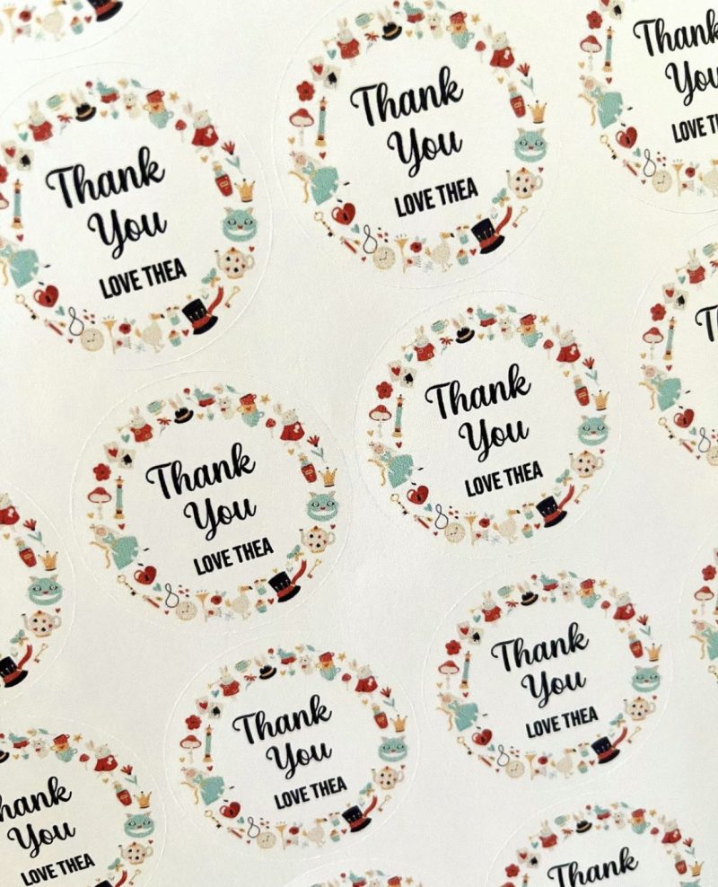 Alice in Wonderland Stickers