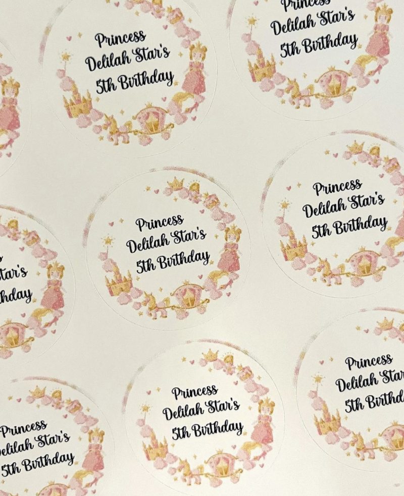 Princess Carriage Stickers