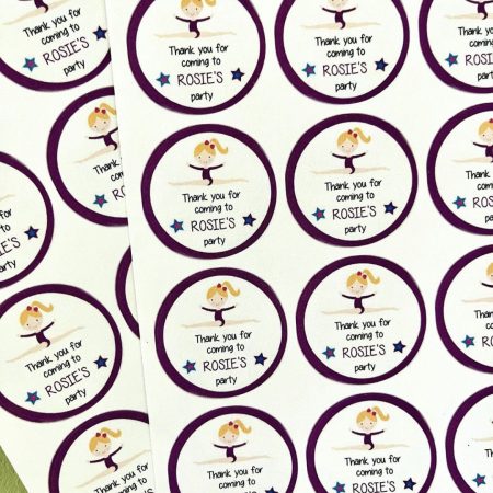 Gymnastics Stickers