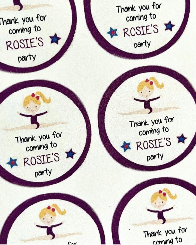 Gymnastics Stickers