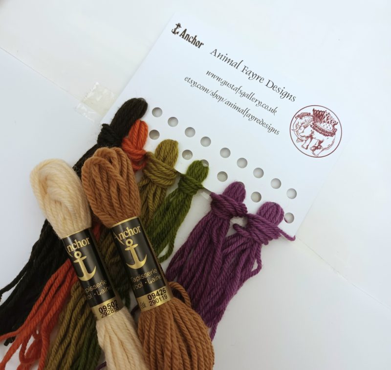 Little Sheep Tapestry Kit, Pin-cushion, Picture, Bag Front, Counted Cross-stitch, Needlepoint,