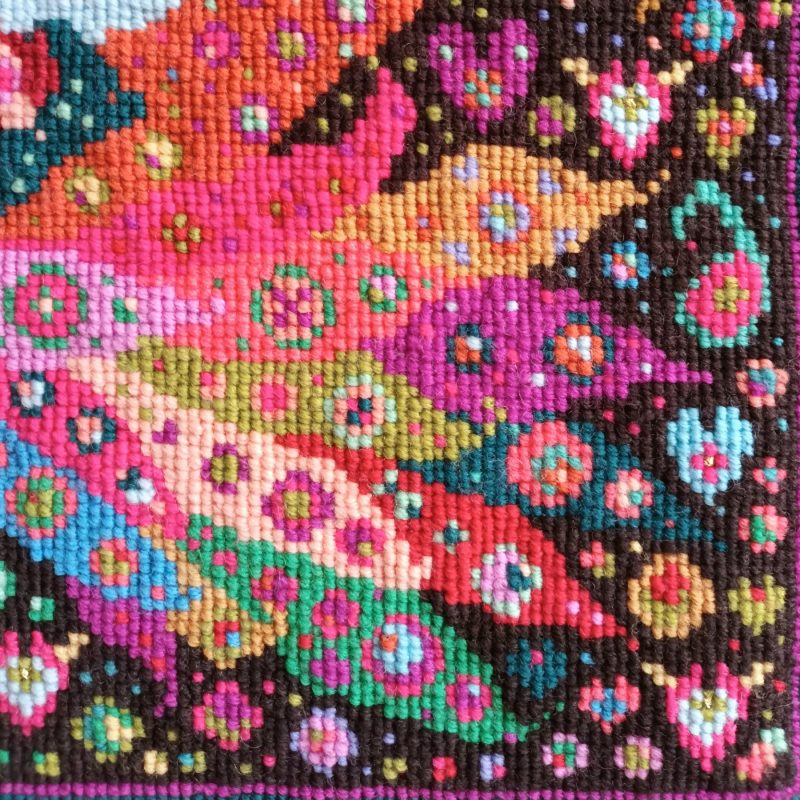 Mexican Bird Fiesta Tapestry kit, Counted Cross Stitch Kit