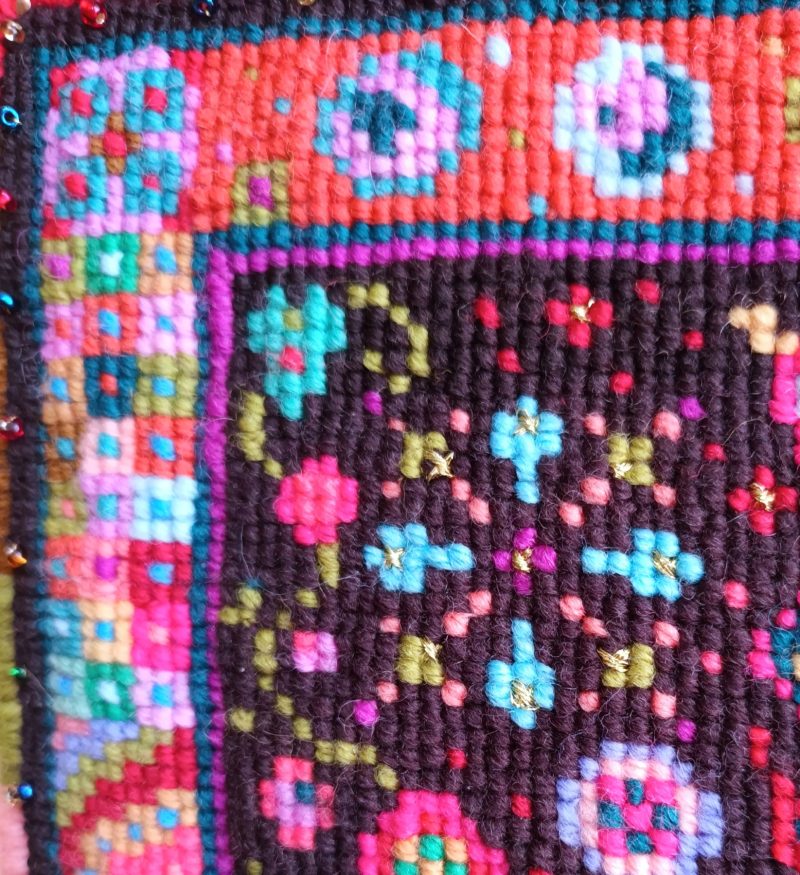 Mexican Bird Fiesta Tapestry kit, Counted Cross Stitch Kit