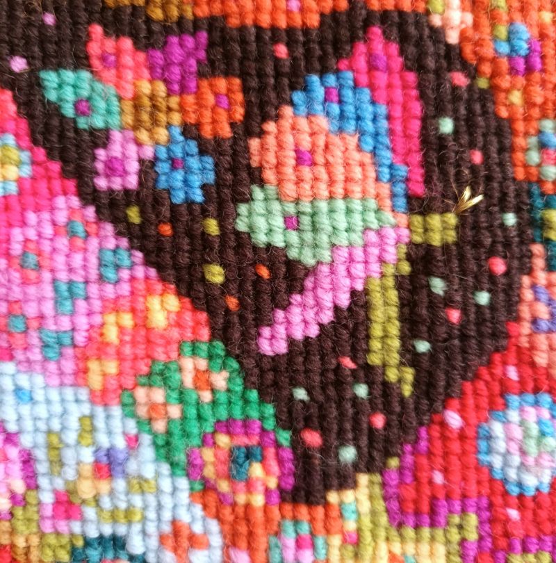 Mexican Bird Fiesta Tapestry kit, Counted Cross Stitch Kit