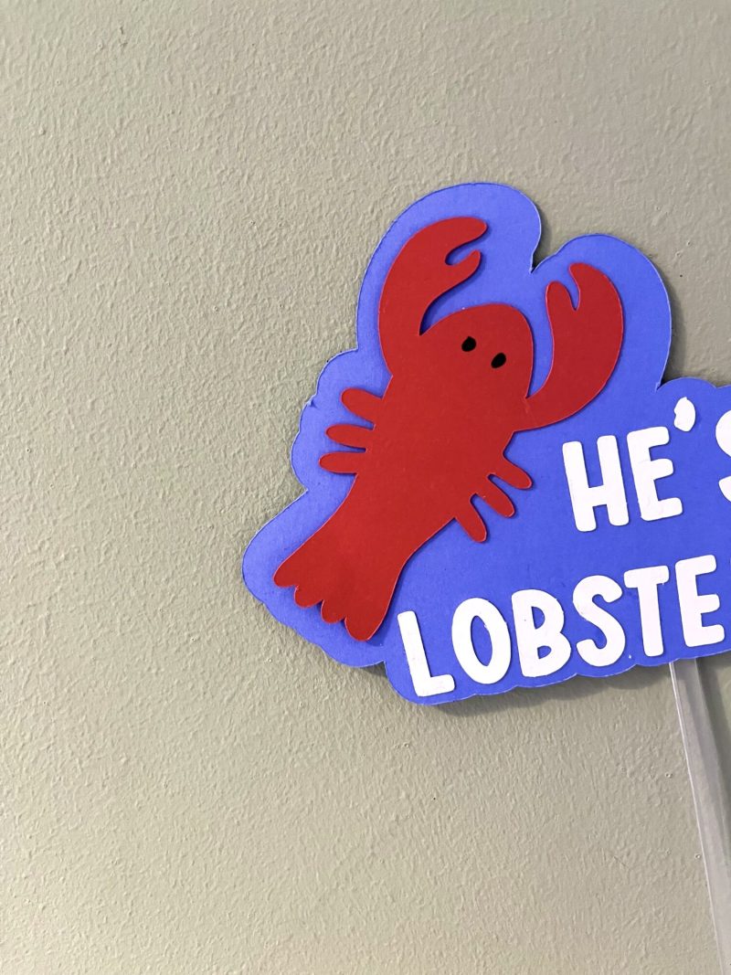 Friends Lobster Cake Topper
