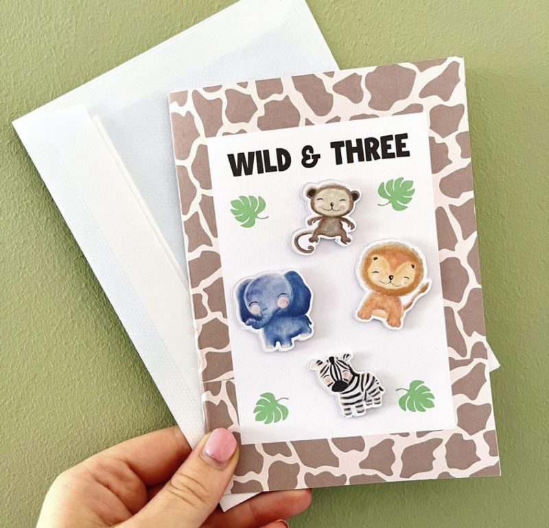Safari Birthday Cards