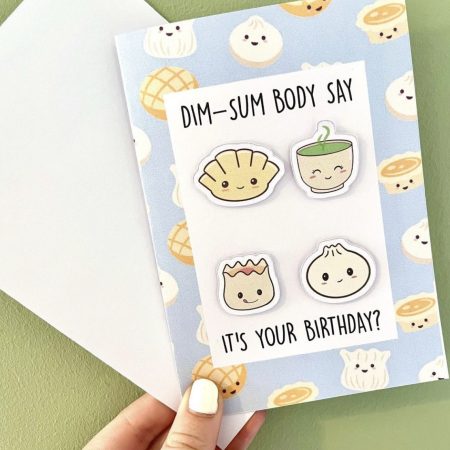 Dim Sum Birthday Card