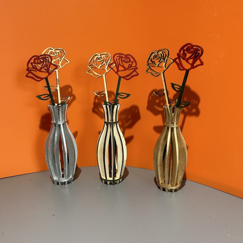 Everlasting Wooden Flowers