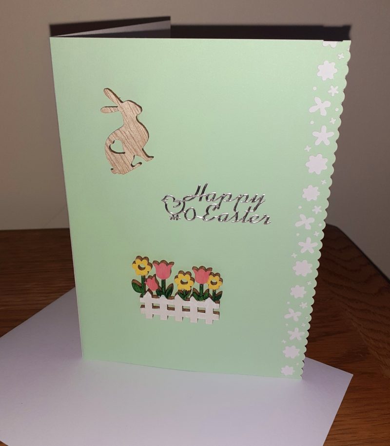 Hand made/painted Easter greetings cards and envelopes pack of 2
