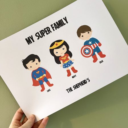 Super Family Print