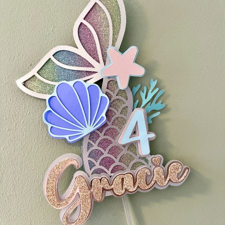 Mermaid Cake Topper