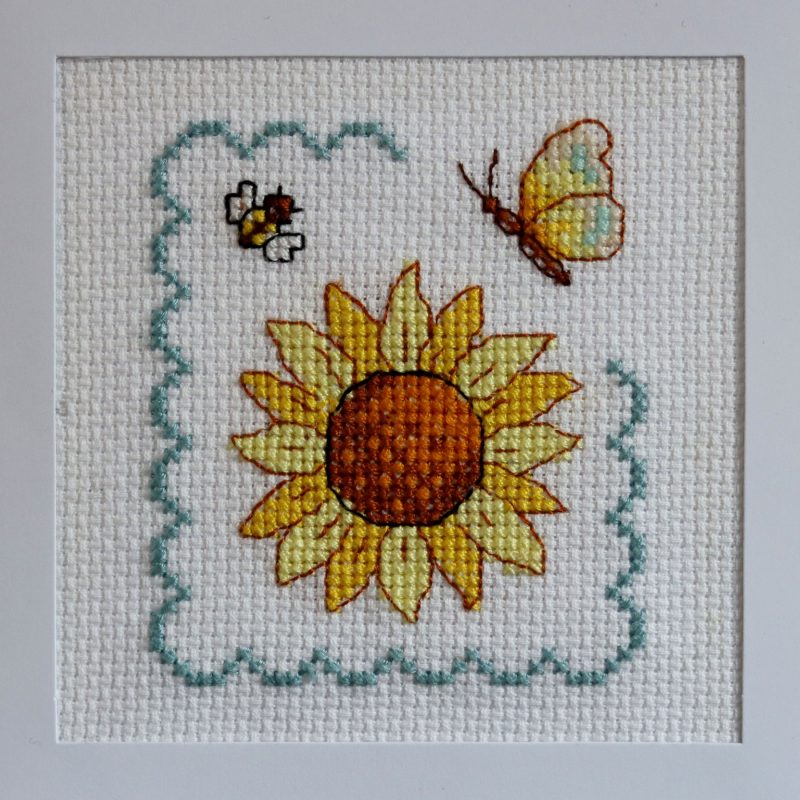 Greetings card - A Cross stitch greetings card for all occasions and perfect for any loved one