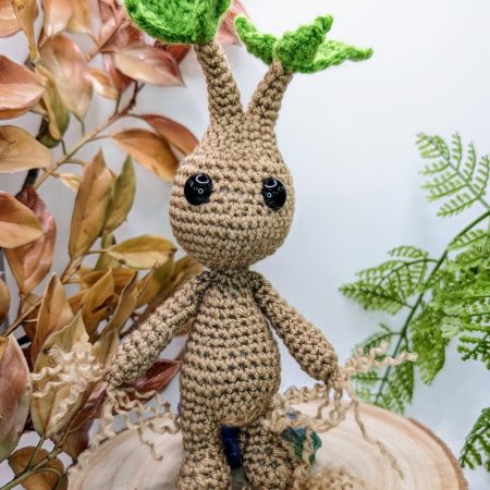 Enchanted Woodland Mandrake Fae figure