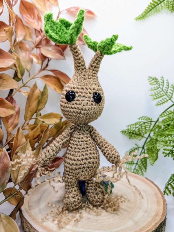 Enchanted Woodland Mandrake Fae figure