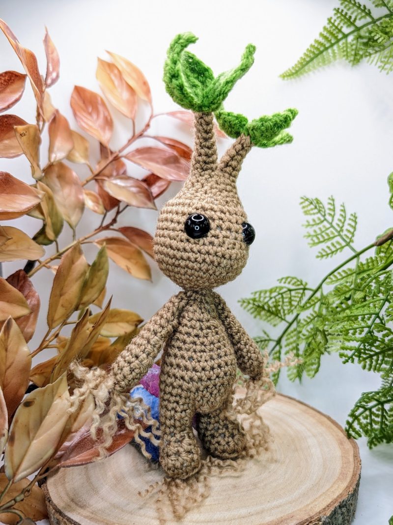 Enchanted Woodland Mandrake Fae figure