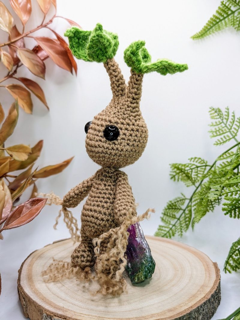 Enchanted Woodland Mandrake Fae figure