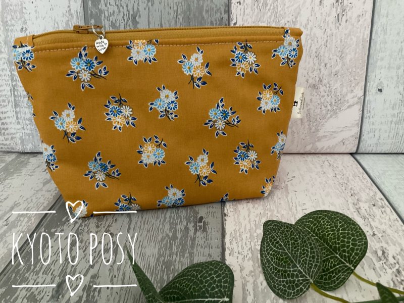 Make Up bag, cosmetic bag, wash bag made with Liberty Fabric