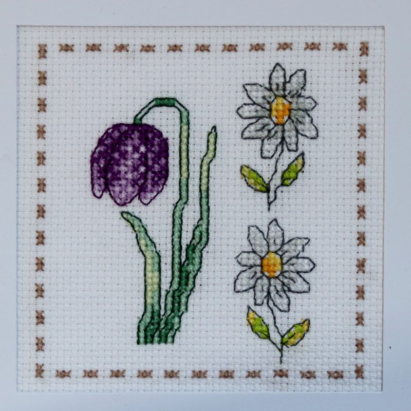 Greetings card - A Cross stitch greetings card for all occasions and perfect for any loved one
