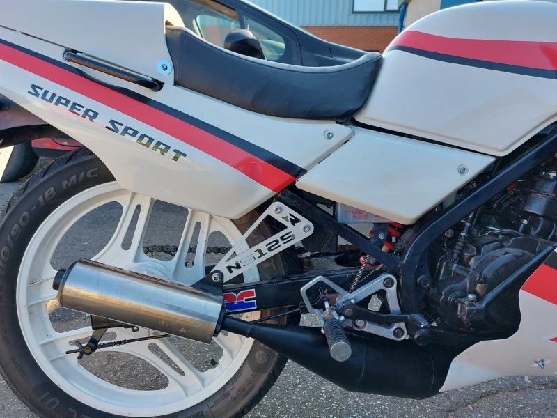 Custom NS125R Exhaust Hanger Bracket